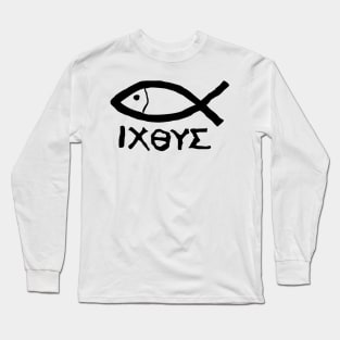 Ichthys symbol Long Sleeve T-Shirt